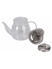 Villa d´Este Dzbanek w kolorze srebrnym do herbaty - 600 ml