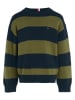 Tommy Hilfiger Pullover in Dunkelblau/ Khaki