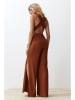 trendyol Jumpsuit in Hellbraun