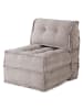 HanahHome 1-Bett-Sofa in Hellbraun - (B)46 x (H)78 x (T)78 cm - (B)46 x (H)78 x (T)78 cm