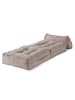 HanahHome 1-Bett-Sofa in Hellbraun - (B)46 x (H)78 x (T)78 cm - (B)46 x (H)78 x (T)78 cm