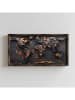 HanahHome Gerahmter Kunstdruck in Braun/ Schwarz - (B)120 x (H)60 cm