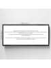 HanahHome Gerahmter Kunstdruck in Braun/ Schwarz - (B)120 x (H)60 cm
