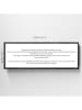 HanahHome Gerahmter Kunstdruck in Braun/ Bunt - (B)120 x (H)40 cm