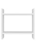 HanahHome Keukenrek "Denver" wit - (B)34 x (H)30 x (D)10 cm