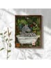 HanahHome Gerahmter Kunstdruck in Braun/ Bunt - (B)35 x (H)47 cm