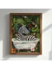 HanahHome Gerahmter Kunstdruck in Braun/ Bunt - (B)35 x (H)47 cm