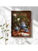 HanahHome Ingelijste kunstdruk bruin/meerkleurig - (B)50 x (H)70 cm