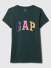 GAP Shirt in Dunkelgrün