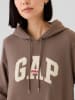GAP Sweatkleid in Braun