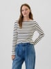 GAP 2er-Set: Longsleeves in Dunkelblau/ Weiß