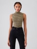 GAP Top in Hellbraun/ Schwarz