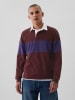 GAP Poloshirt in Bordeaux/ Blau