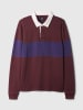GAP Poloshirt in Bordeaux/ Blau