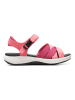 Clarks Sandały "Mira Tide" w kolorze jasnoróżowo-różowym