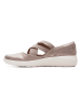 Clarks Spangenballerinas "Kayleigh Cove" in Taupe
