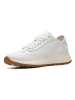 Clarks Leder-Sneakers "DashLite Lo" in Weiß