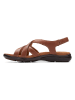 Clarks Leren sandalen "Kitly Go" bruin
