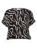 Kaffe Bluse in Schwarz/ Weiß