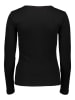 Kaffe Longsleeve in Schwarz