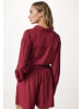 Mexx Bluse in Bordeaux