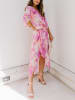 LA Angels Jurk roze/crème
