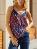 LA Angels Top in Braun/ Blau