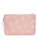 Lässig Wickeltäschchen "Soft Stripes" in Rosa - (B)33 x (H)23 x (T)3,5 cm