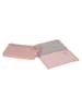 Lässig Wickeltäschchen "Soft Stripes" in Rosa - (B)33 x (H)23 x (T)3,5 cm