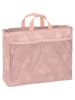 Lässig Organizer-Tasche "Soft Stripes" in Rosa - (B)30 x (H)24 x (T)10 cm