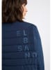 ELBSAND Doorgestikte jas donkerblauw