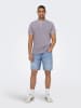 ONLY & SONS Spijkershort lichtblauw