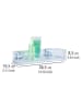 Wenko Doucherek "Vacuum-Loc Quadro" kleurloos - (B)38,5 x (H)8,5 x (D)14,5 cm