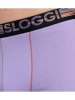 Sloggi 2-delige set: boxershorts paars/kaki