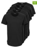 ONLY & SONS 5er-Set: Shirts in Schwarz