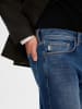 SELECTED HOMME Spijkerbroek - tapered fit - donkerblauw