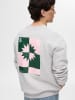 SELECTED HOMME Sweatshirt in Grau