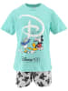 Disney Pyjama "Disney 100" in Türkis/ Grau