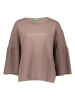 Benetton Sweatshirt in Taupe