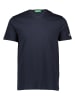 Benetton Shirt donkerblauw