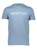 Benetton Shirt in Hellblau