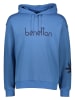 Benetton Hoodie blauw