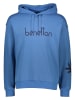 Benetton Hoodie in Blau