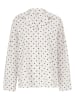 Becksöndergaard Pyjama "Dot" in Weiß/ Schwarz