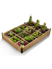 Inkazen Blumenkasten mit Kompostfunktion in Natur - (B)115 x (H)80 x (T)54 cm