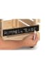 Inkazen Kast op wielen naturel - (B)37 x (H)80 x (D)30 cm