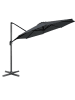 Inkazen Parasol antraciet - Ø 300 cm x (H)255 cm