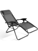 Inkazen 2er-Set: Liegestühle in Grau - (B)70 x (H)110 x (T)92 cm