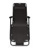 Inkazen 2er-Set: Liegestühle in Schwarz - (B)145 x (H)86 x (T)61 cm