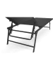 Inkazen 2-delige set: ligstoelen antraciet - (B)190 x (H)33 x (D)58 cm